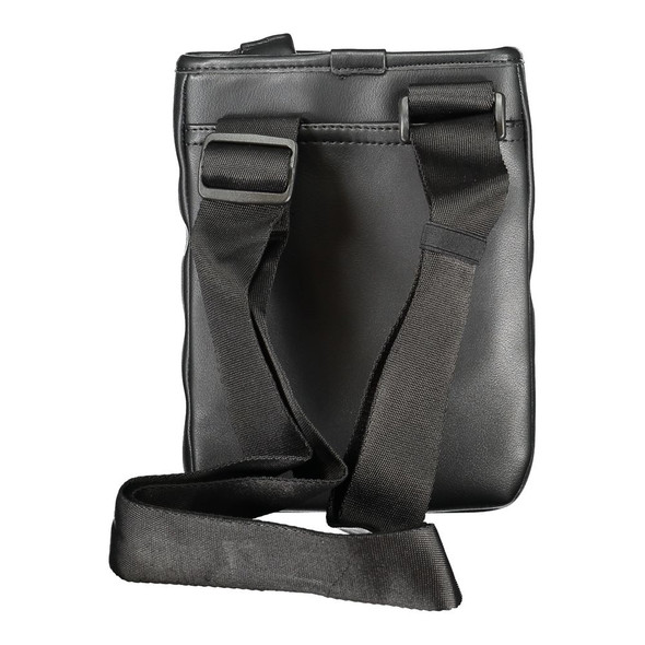Tommy Hilfiger Black Polyethylene Shoulder Bag TO-32161 Tommy Hilfiger Black Polyethylene Shoulder Bag TO-32161