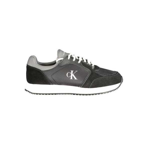 Black Leather Men Sneaker CA-33707 Black Leather Men Sneaker CA-33707