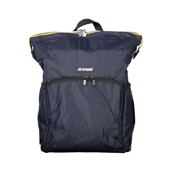 K-WAY Blue Polyamide Backpack K-WAY Blue Polyamide Backpack