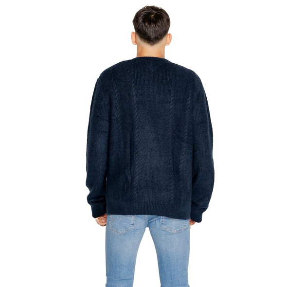 Tommy Hilfiger Jeans Blue Marabou Sweater Tommy Hilfiger Jeans Blue Marabou Sweater