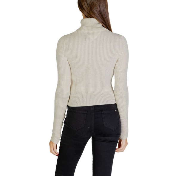 Beige Recycled Polyester Sweater Beige Recycled Polyester Sweater