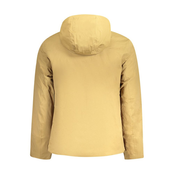 Brown Polyester Men Jacket KW-34219 Brown Polyester Men Jacket KW-34219