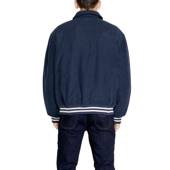 Blue Recycled Polyester Jackets & Coat Blue Recycled Polyester Jackets & Coat