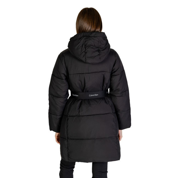 Black Nylon Jackets & Coat CA14574100009RO Black Nylon Jackets & Coat CA14574100009RO