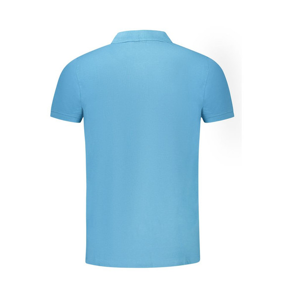 Light Blue Cotton Men Polo Shirt NO-35493 Light Blue Cotton Men Polo Shirt NO-35493