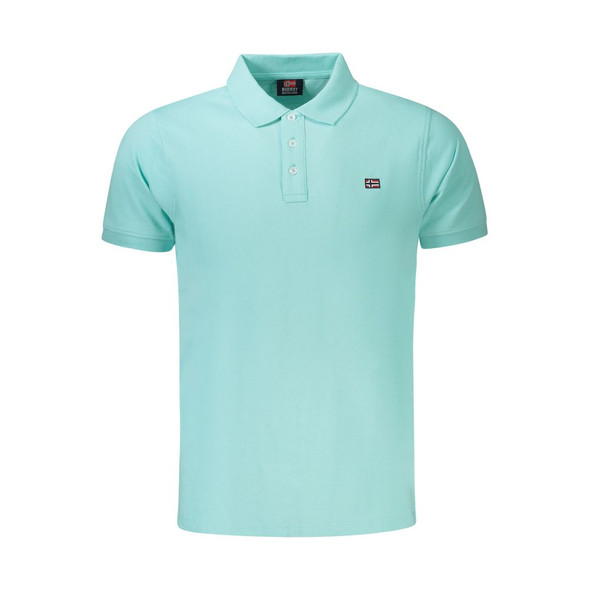 Light Blue Cotton Men Polo Shirt NO-35499 Light Blue Cotton Men Polo Shirt NO-35499