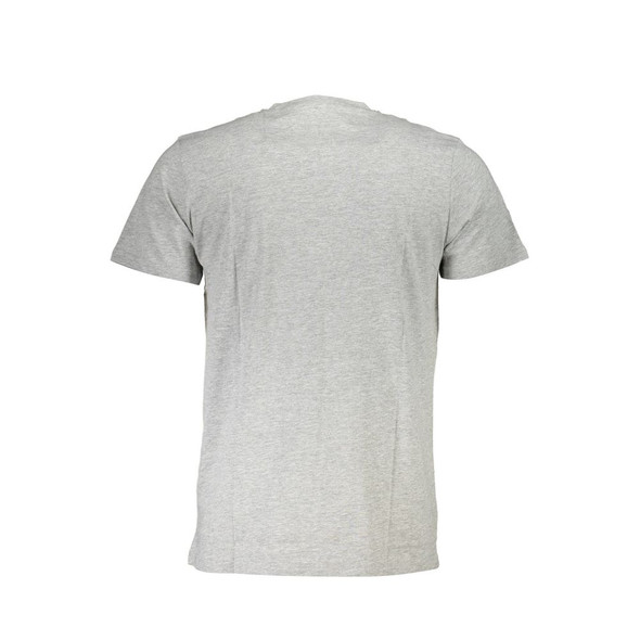 Cavalli Class Brown Cotton Men T-Shirt CA-37673 Cavalli Class Brown Cotton Men T-Shirt CA-37673