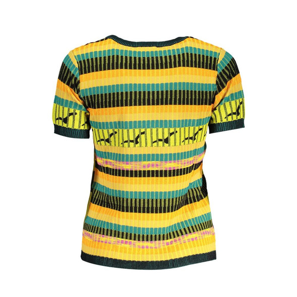 Yellow Viscose Women Sweater Yellow Viscose Women Sweater