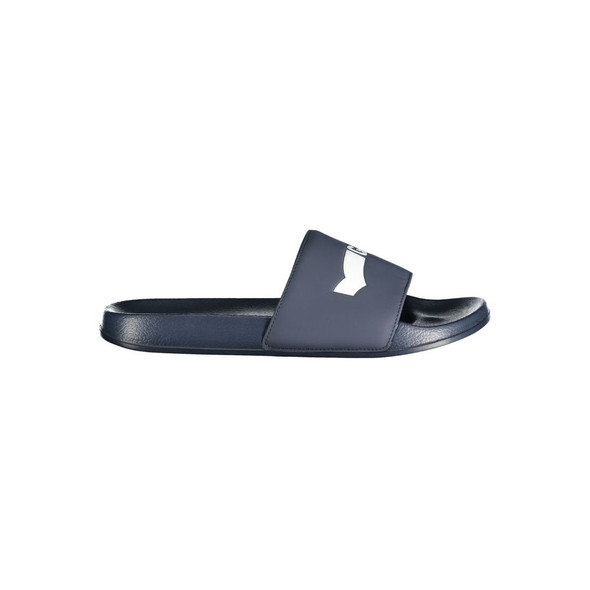Blue Polyester Men Sandal Blue Polyester Men Sandal