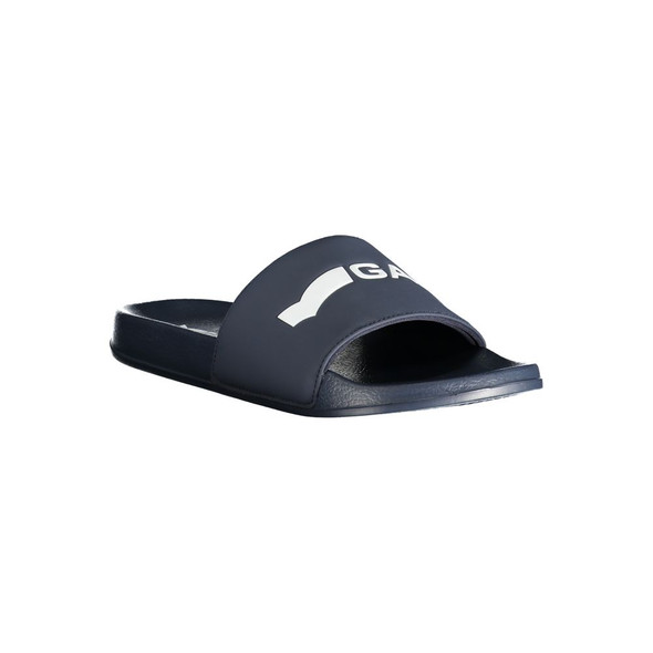 Blue Polyester Men Sandal Blue Polyester Men Sandal