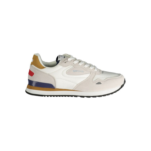 White Polyester Men Sneaker GA-38599 White Polyester Men Sneaker GA-38599