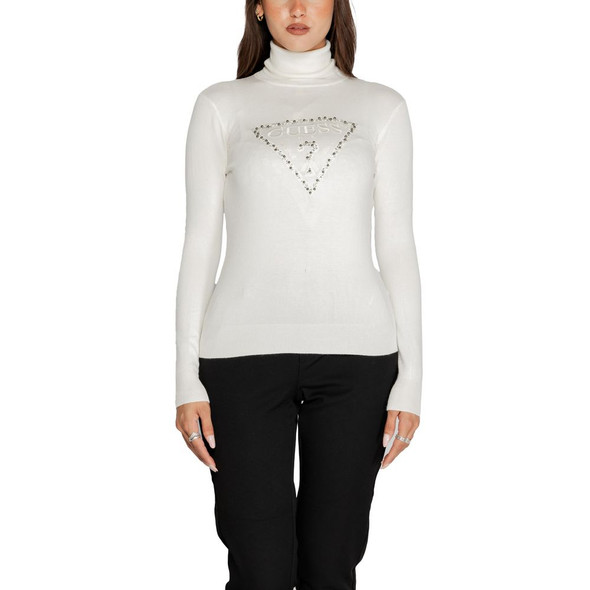 White Viscose Turtleneck White Viscose Turtleneck