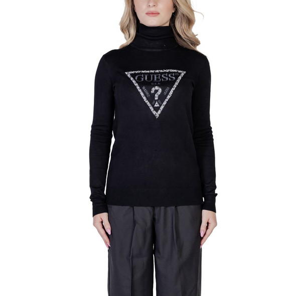Black Viscose Turtleneck Black Viscose Turtleneck