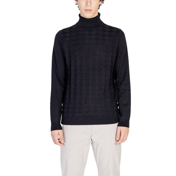 Black Cotton Turtleneck AN14638800009RO Black Cotton Turtleneck AN14638800009RO