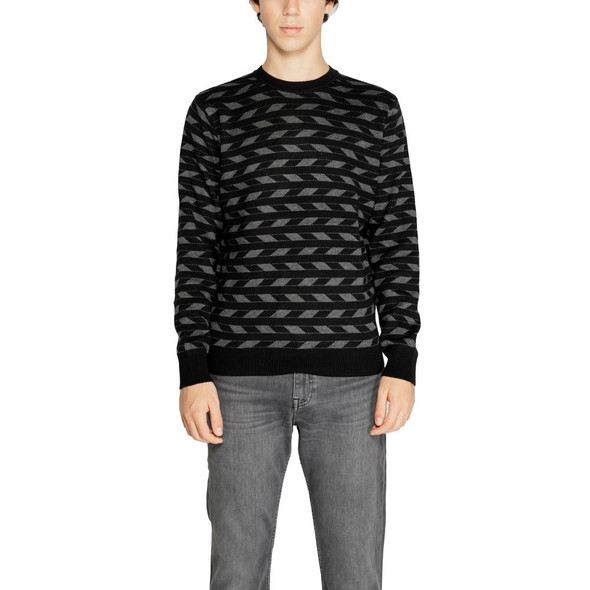 Black Marabou Sweater AN14639100009RO Black Marabou Sweater AN14639100009RO