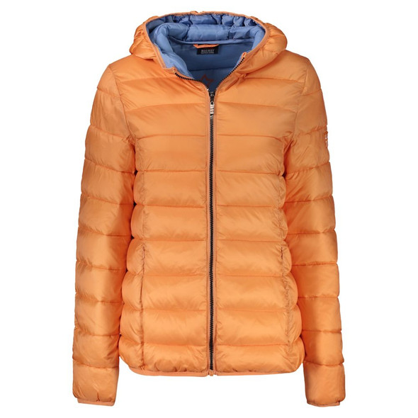 Orange Polyamide Women Jacket Orange Polyamide Women Jacket