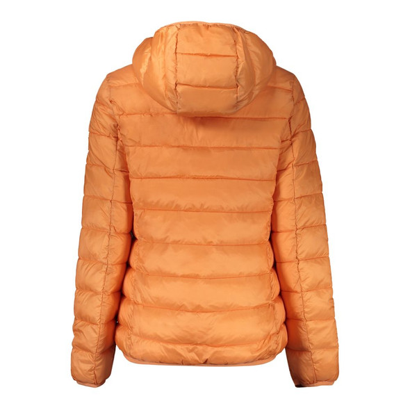 Orange Polyamide Women Jacket Orange Polyamide Women Jacket