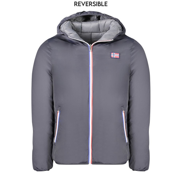 Norway 1963 Black Polyamide Men Jacket Norway 1963 Black Polyamide Men Jacket