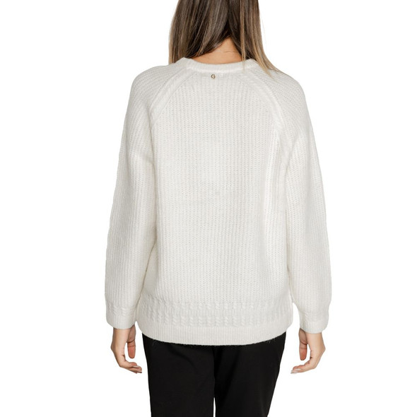 White Polyester Sweater GU14702400008RO White Polyester Sweater GU14702400008RO
