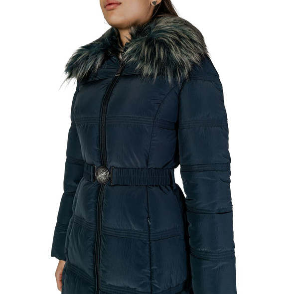 Black Polyester Jackets & Coat GU14698800144RO Black Polyester Jackets & Coat GU14698800144RO