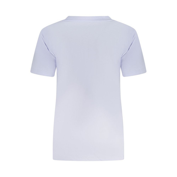 Converse Purple Cotton Women T-Shirt CO-38359 Converse Purple Cotton Women T-Shirt CO-38359