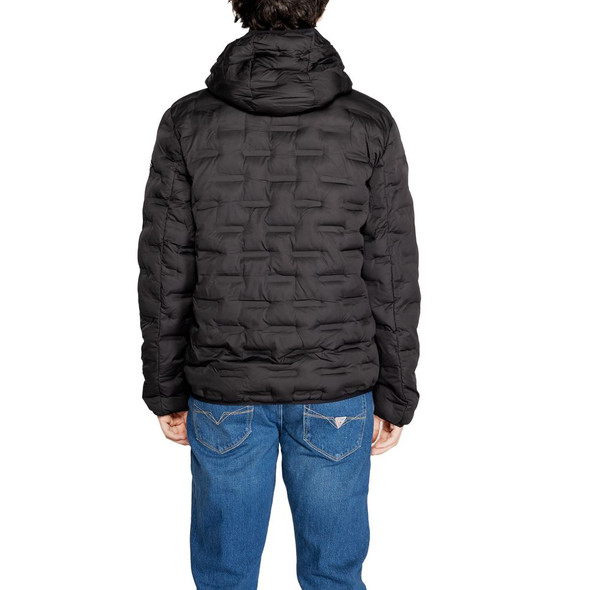 Black Polyester Jackets & Coat RE14825600009RO Black Polyester Jackets & Coat RE14825600009RO