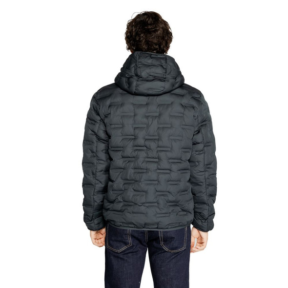 Blue Polyester Jackets & Coat RE14825600128RO Blue Polyester Jackets & Coat RE14825600128RO