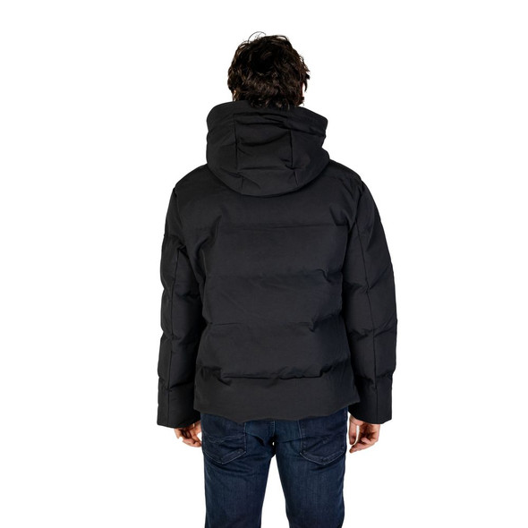 Black Polyamide Jackets & Coat RE14825700009RO Black Polyamide Jackets & Coat RE14825700009RO