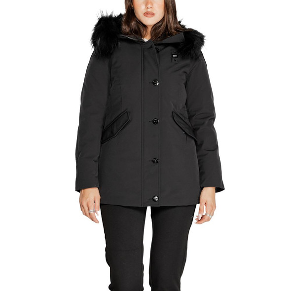 Black Polyester Parka BL14720000009RO Black Polyester Parka BL14720000009RO