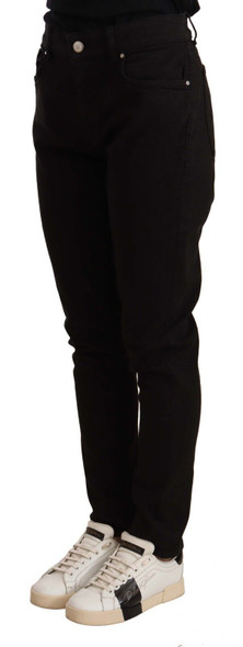 Black Skinny Slim Denim Cotton Stretch Jeans Black Skinny Slim Denim Cotton Stretch Jeans