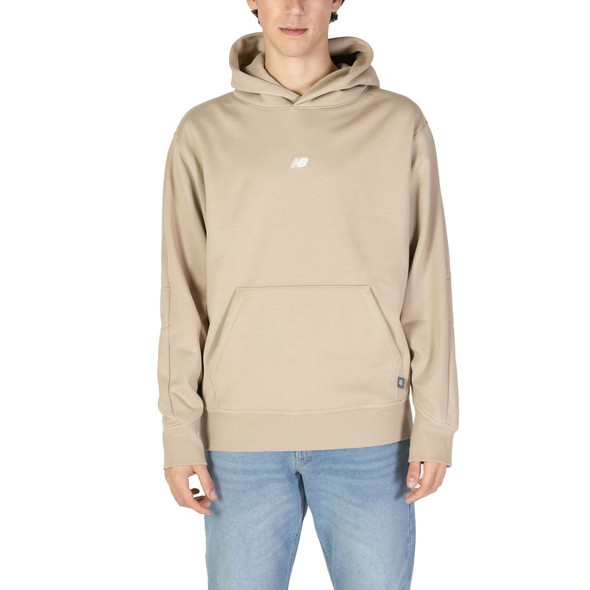 Beige Recycled Polyester Hoody Beige Recycled Polyester Hoody