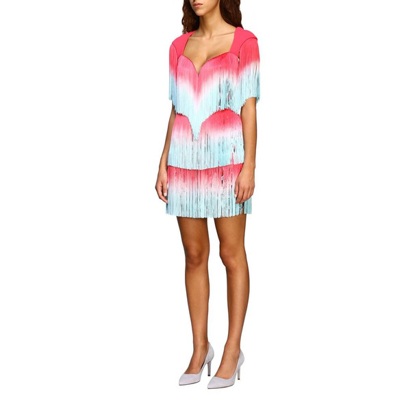Pink Polyester Women Dress Pink Polyester Women Dress