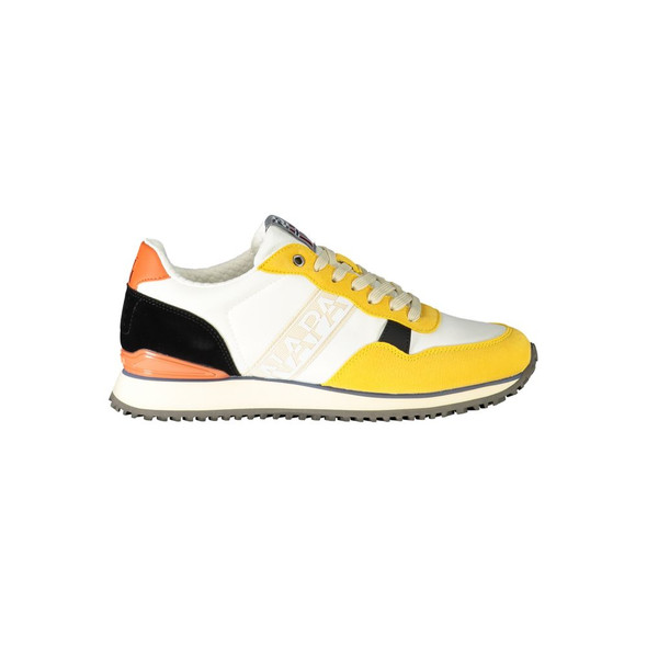 Yellow Polyester Sneaker NA-29843 Yellow Polyester Sneaker NA-29843