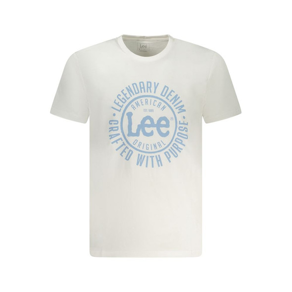 White Cotton Men T-Shirt LE-35369 White Cotton Men T-Shirt LE-35369