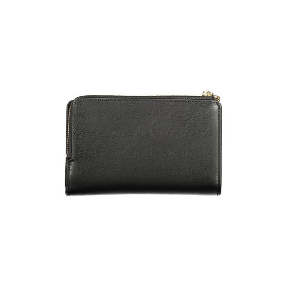 Tommy Hilfiger Black Polyethylene Women Wallet TO-36363 Tommy Hilfiger Black Polyethylene Women Wallet TO-36363