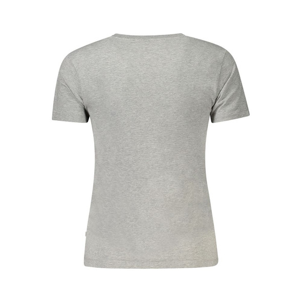 Guess Jeans Gray Cotton Tops & T-Shirt GU-39031 Guess Jeans Gray Cotton Tops & T-Shirt GU-39031