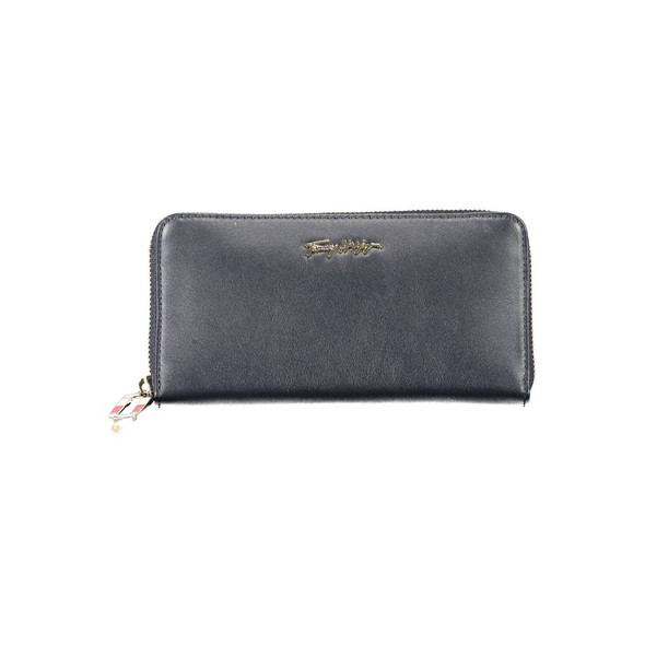 Blue Leather Women Wallet Blue Leather Women Wallet