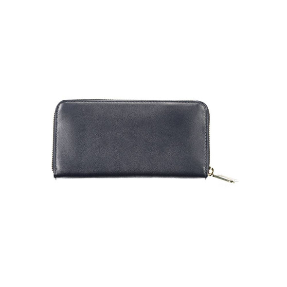 Blue Leather Women Wallet Blue Leather Women Wallet