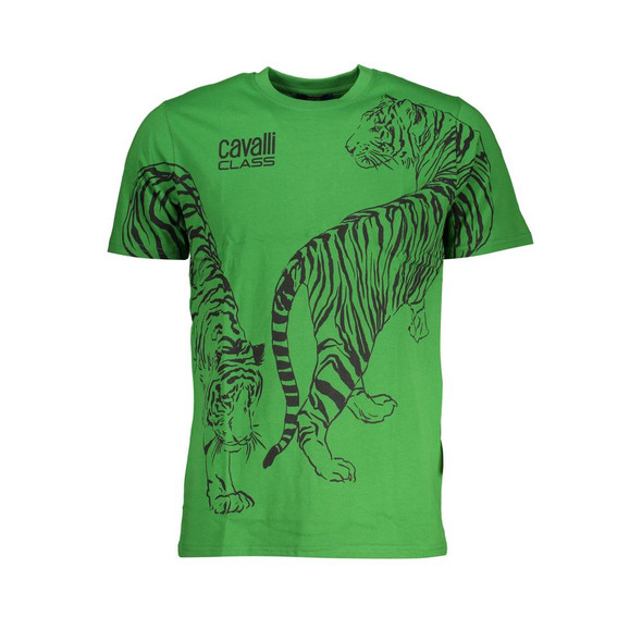 Green Cotton T-Shirt CA-28582 Green Cotton T-Shirt CA-28582