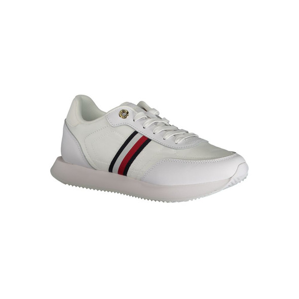 White Polyester Sneaker TO-31263 White Polyester Sneaker TO-31263