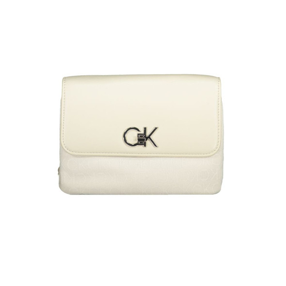 Calvin Klein Beige Polyester Handbag CA-30806 Calvin Klein Beige Polyester Handbag CA-30806