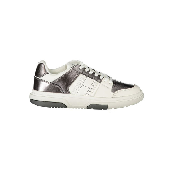 White Polyethylene Women Sneaker TO-33546 White Polyethylene Women Sneaker TO-33546