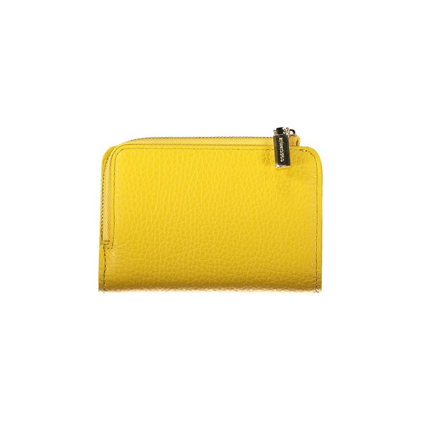 Coccinelle Yellow Leather Women Wallet Coccinelle Yellow Leather Women Wallet