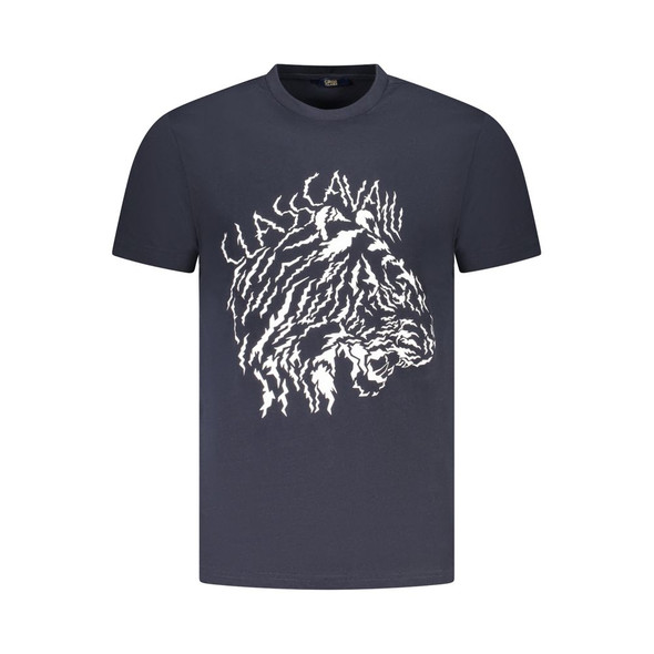 Blue Cotton Men T-Shirt CA-36691 Blue Cotton Men T-Shirt CA-36691