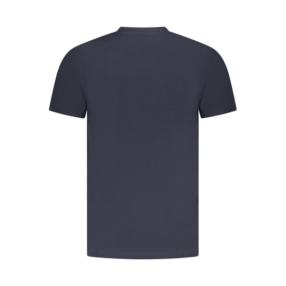 Blue Cotton Men T-Shirt CA-36691 Blue Cotton Men T-Shirt CA-36691