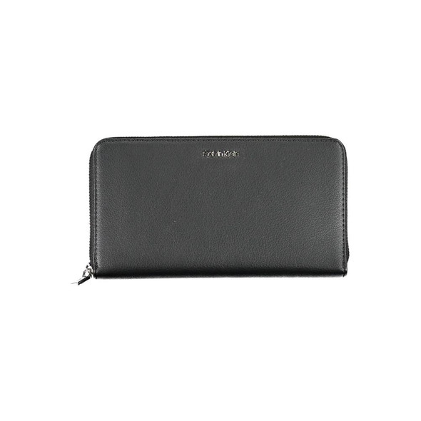 Calvin Klein Black Polyethylene Women Wallet CA-37698 Calvin Klein Black Polyethylene Women Wallet CA-37698