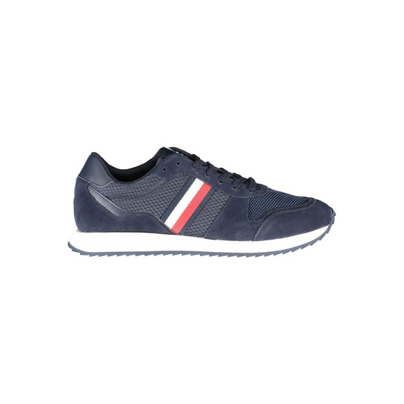 Blue Polyester Men Sneaker TO-37926 Blue Polyester Men Sneaker TO-37926