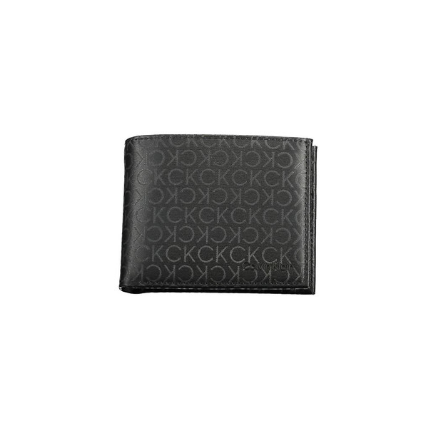 Black Polyester Men Wallet CA-38159 Black Polyester Men Wallet CA-38159