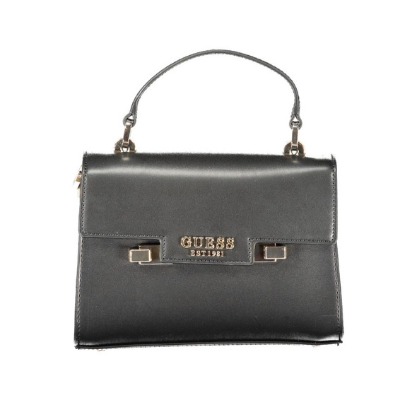 Guess Jeans Black Polyethylene Women Handbag GU-39123 Guess Jeans Black Polyethylene Women Handbag GU-39123