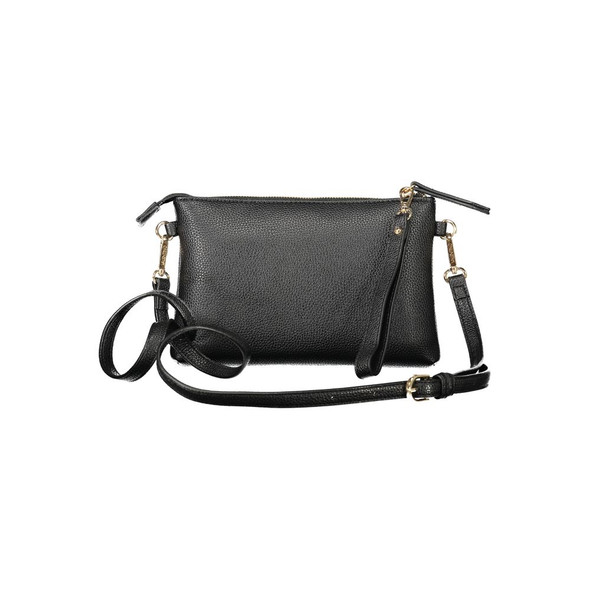 Mario Valentino Black Polyethylene Women Handbag VA-39179 Mario Valentino Black Polyethylene Women Handbag VA-39179